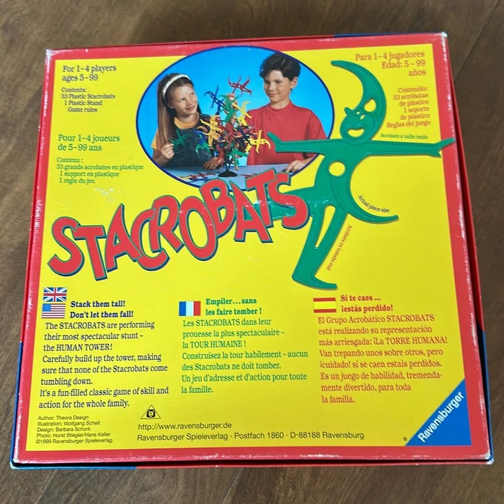 Ravensburger STACROBATS Game - Complete - Ages 5 and Up